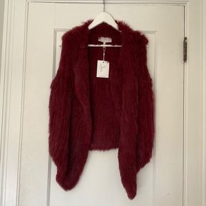 Joie Rabbit Fur Vest  NEW!!